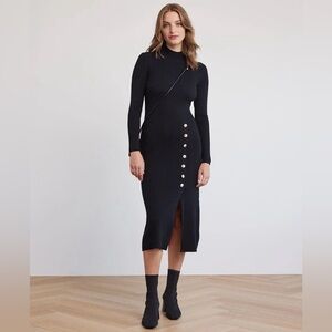 RW&CO black knitted dress size Large